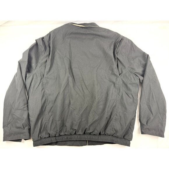 Vintage Polo Ralph Lauren Harrington Jacket Men’s XXL Black Plaid Lined Zip - Picture 2 of 7